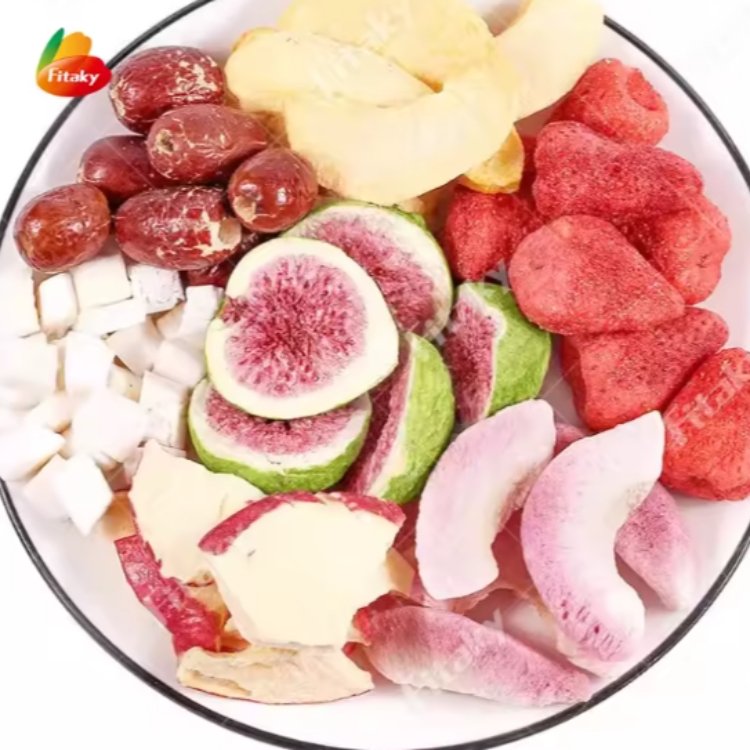 Freeze Dried Mixed Nuts and Fruits Freeze Dried Fruits Chip Pure Freeze Dried Fruit